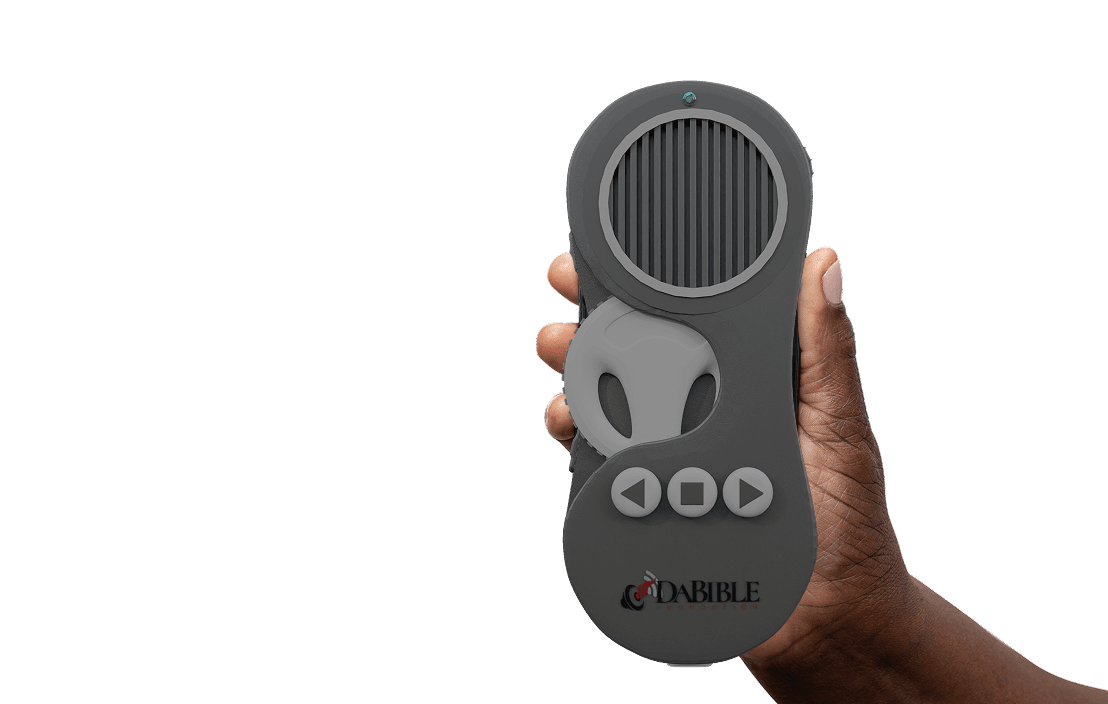 Solar Audio Bible device