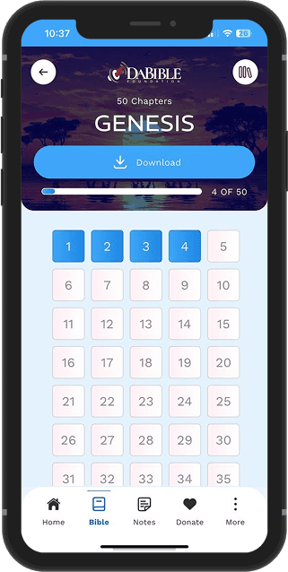 pidgin Bible App Screenshot - Genesis