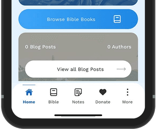 pidgin Bible App Screenshot - Chapter Selection